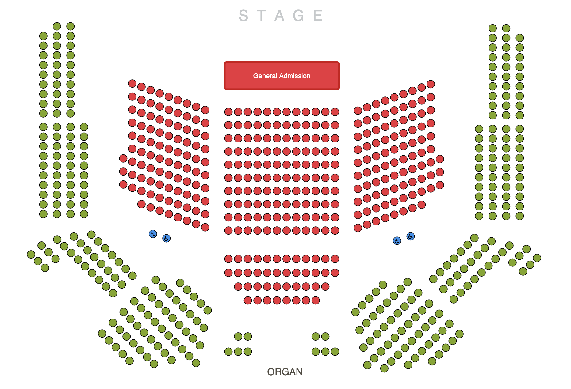 Reserved Seating Client Support